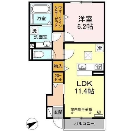 ベルフォレの間取り