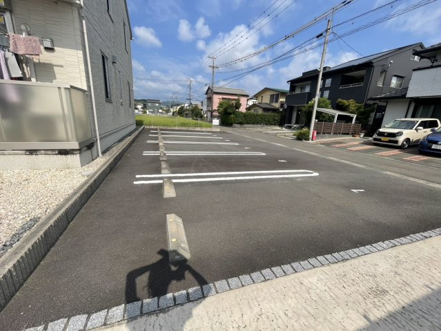 ベルフォレの駐車場