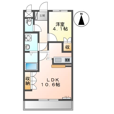 グランドパレス長泉Ｄの間取り