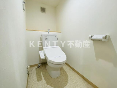 【トイレ】 | コンフォールブラン南蒲田 | シンプルで使いやすいトイレです