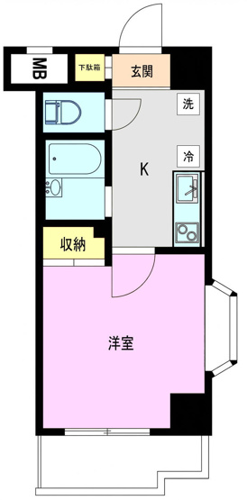 【間取り】 | プレジール | 反転タイプ