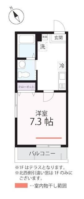 ハーミットクラブハウス横浜南軽井沢の間取り