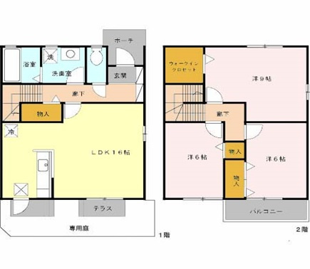 【間取り】 | プロムナードC棟 | プロムナード（Good Ｈome)