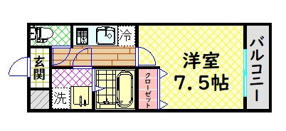 【間取り】 | フジパレス丸髙