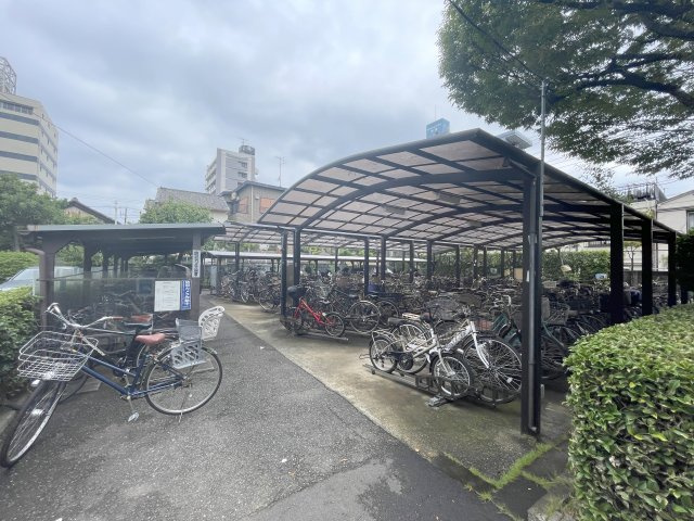 曳舟西ビューハイツの駐輪場|共用部・駐輪場