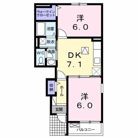 【間取り】 | Ｋｉｒａｒａ　Ａ