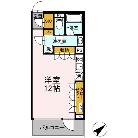 ライフパティオ菊名の間取り