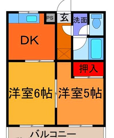 ハローハイツの間取り