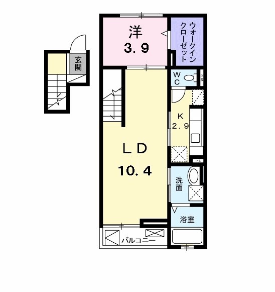 ブリーゼの間取り