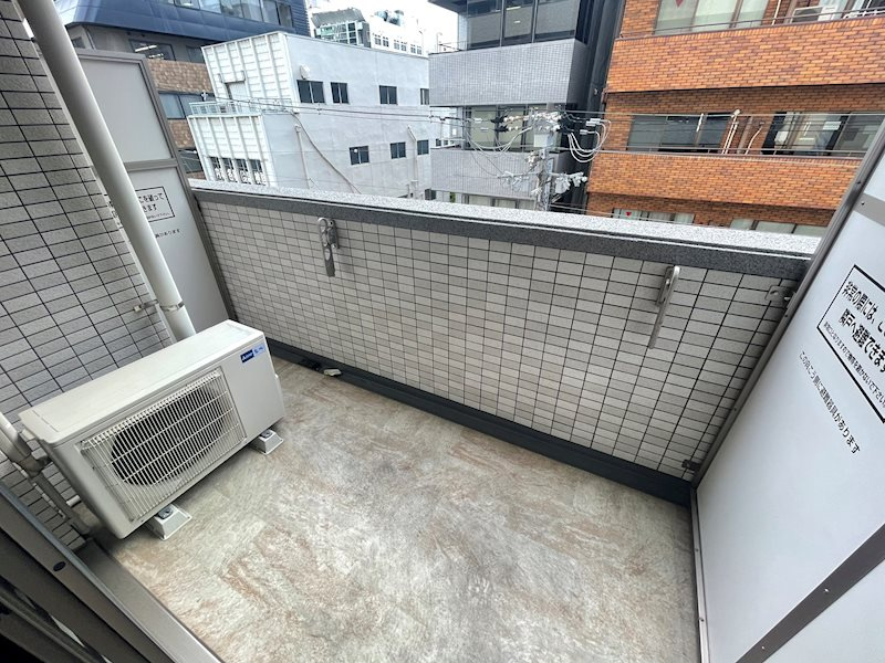 S-RESIDENCE淀屋橋のバルコニー