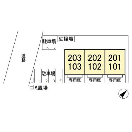 ルミナスおおたかの森の区画図