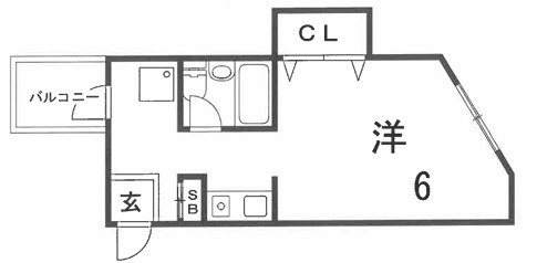 平成大日ハイツの間取り