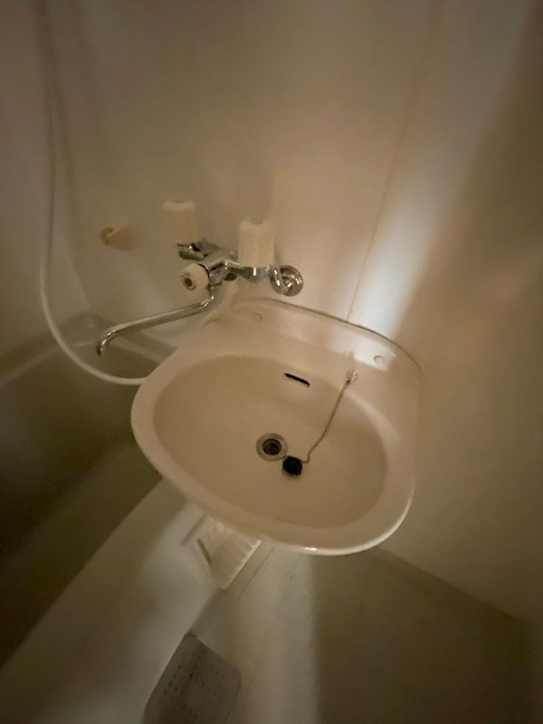 南船場マンションの洗面所