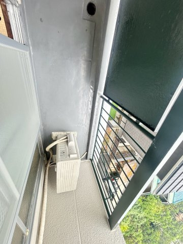 甲子園第二コーポラスのバルコニー
