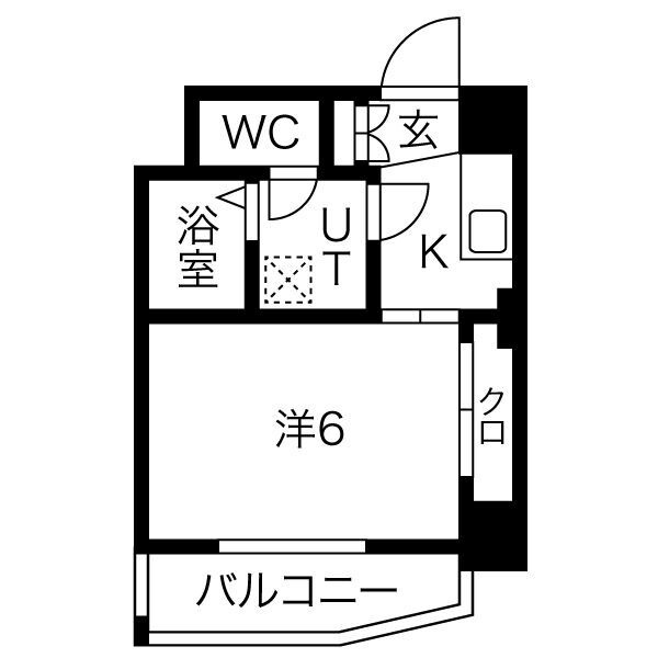 エスプレイス阿波座パークテラスの間取り