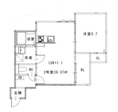 SNK諸岡の間取り