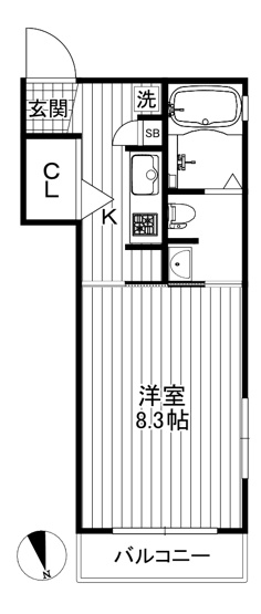 【間取り】 | ラヴェルデ下北