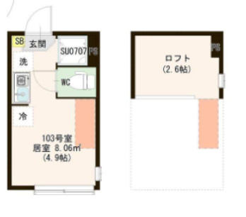 シースカイ平井の間取り