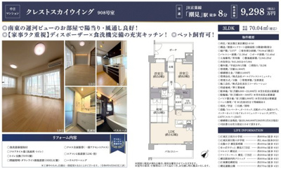 【その他】 | クレストスカイウイング　仲介手数料無料＋50万円現金プレゼント中