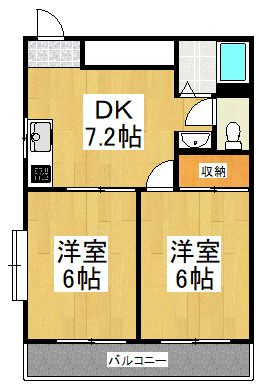 グリーンハイツ多摩の間取り