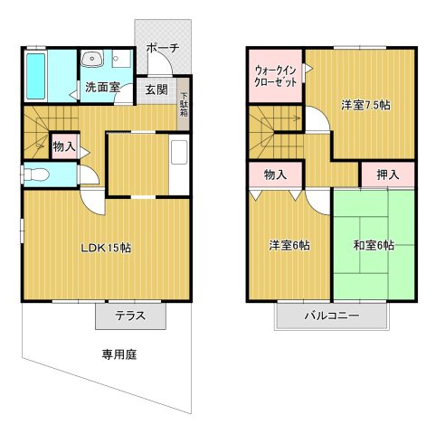 【間取り】 | モンテアンヴァレA棟 | モンテアンヴァレA棟(Good Home)