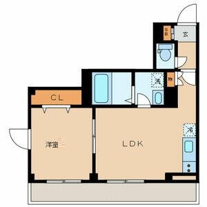 イーストコート東糀谷の間取り|間取りです。