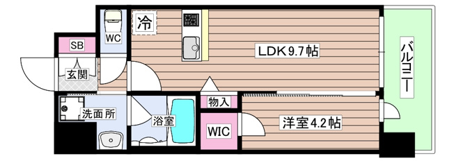 【間取り】 | スプランディッドライズ新大阪ノース