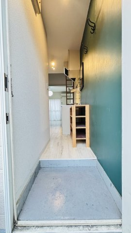 太宰府市朱雀２丁目のアパートのロビー