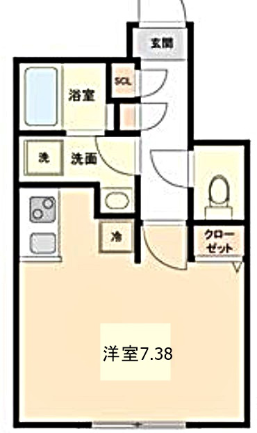 Branche葵の間取り