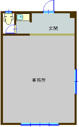 オフィスステーションの間取り