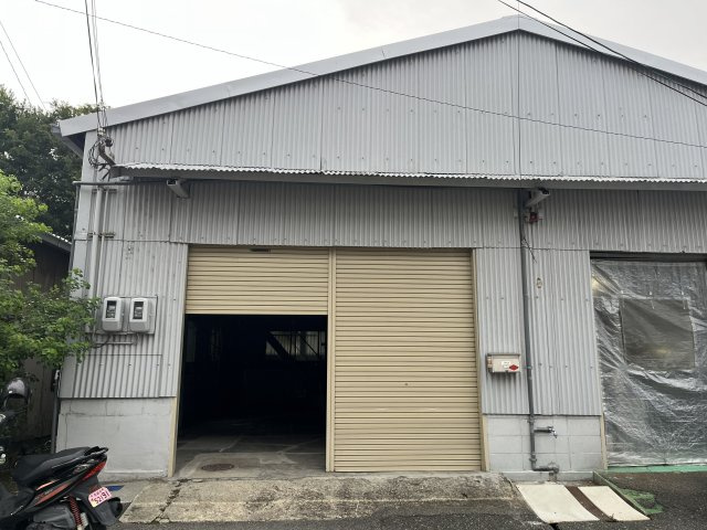 フルカワ久々知西町貸工場東側の外観