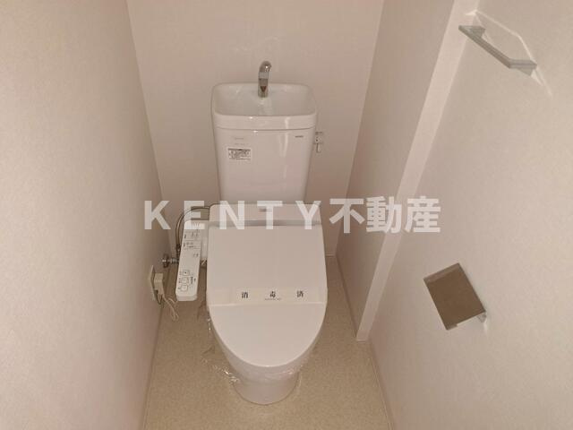 【トイレ】 | ナカイチビルディング | 清潔感のあるトイレです