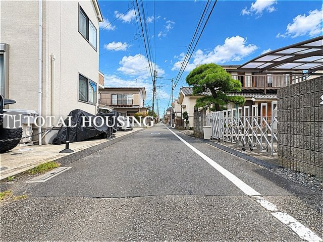 【前面道路含む現地写真】 | 国分寺市新町3丁目　新築戸建　全2棟