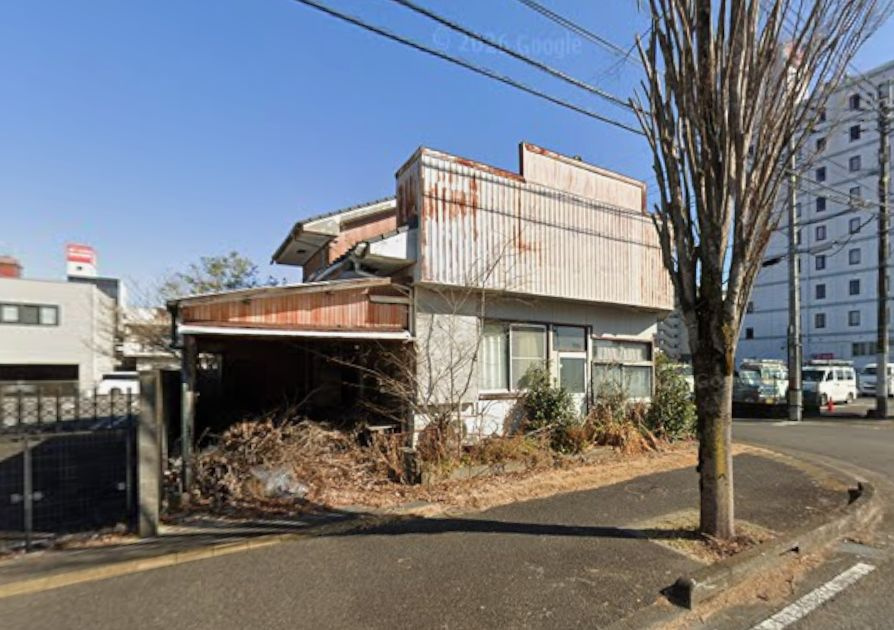 都城市北原町の売地の外観