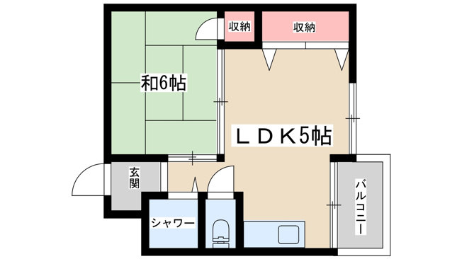 【間取り】 | マンションピアファイブ