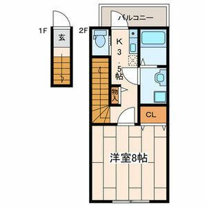 【間取り】 | オレンジハウス2