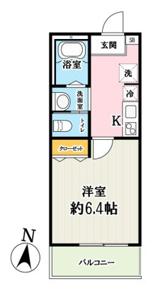 エスポワール・K南越谷の間取り
