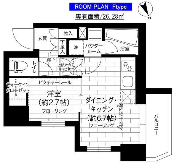 【間取り】 | ステージグランデ亀有アジールコート