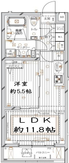 【間取り】 | レガリス馬込パークサイド