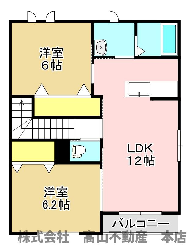 クレシア　Ｔ＆Ｈの間取り