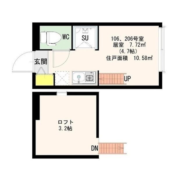 アーバンクレストの間取り