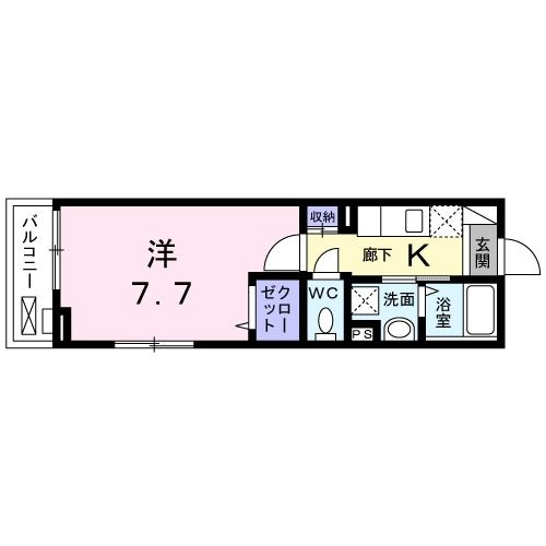 Ｆｏｒｅｓｔ成増の間取り|間取りです。
