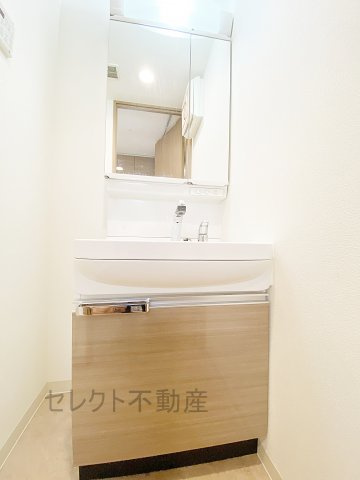 プレサンスジェネ葵の洗面所