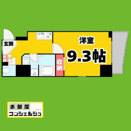 アゲート　白壁の間取り