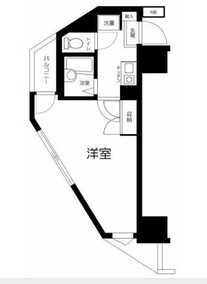 【間取り】 | ガーラ笹塚駅前