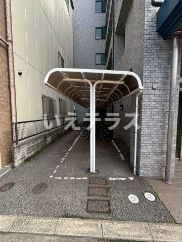 M.PARK WESTのエントランス|建物の内部です
