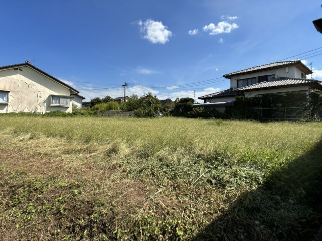 宇土市松山町の売地の外観