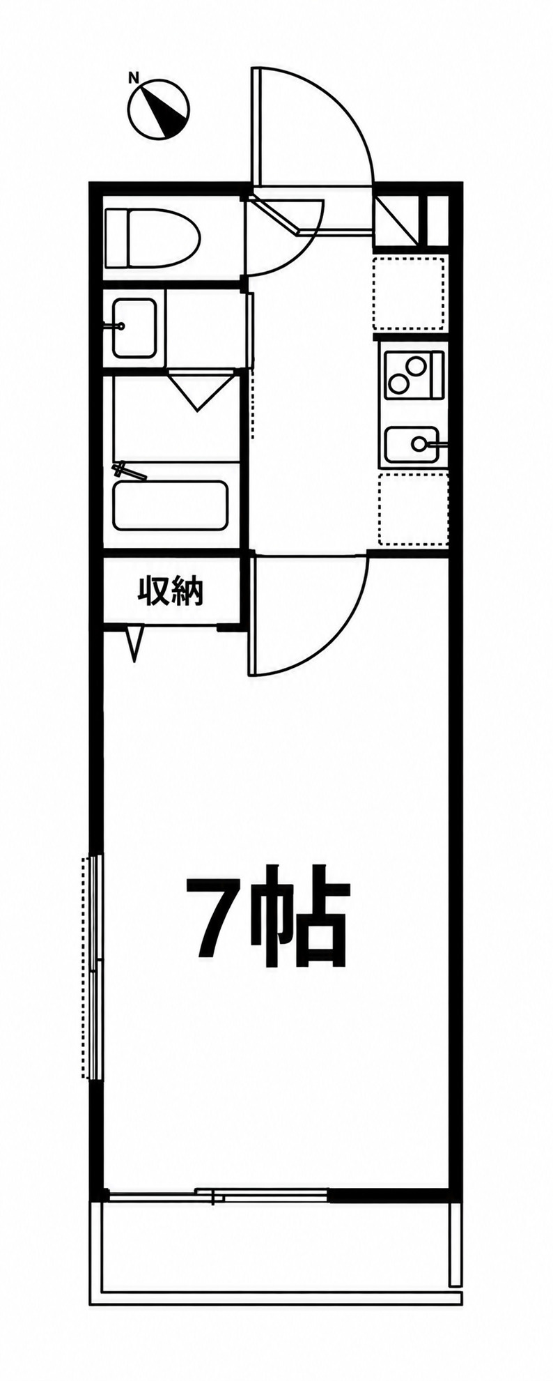 レガーロ幕張本郷の間取り