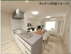 プレシスあすと長町エクレールのキッチン
