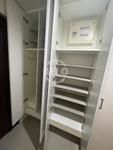 リバーガーデンシティサクラノオカ　島屋小学校区の収納|リバーガーデンシティさくらの丘　シューズボックス